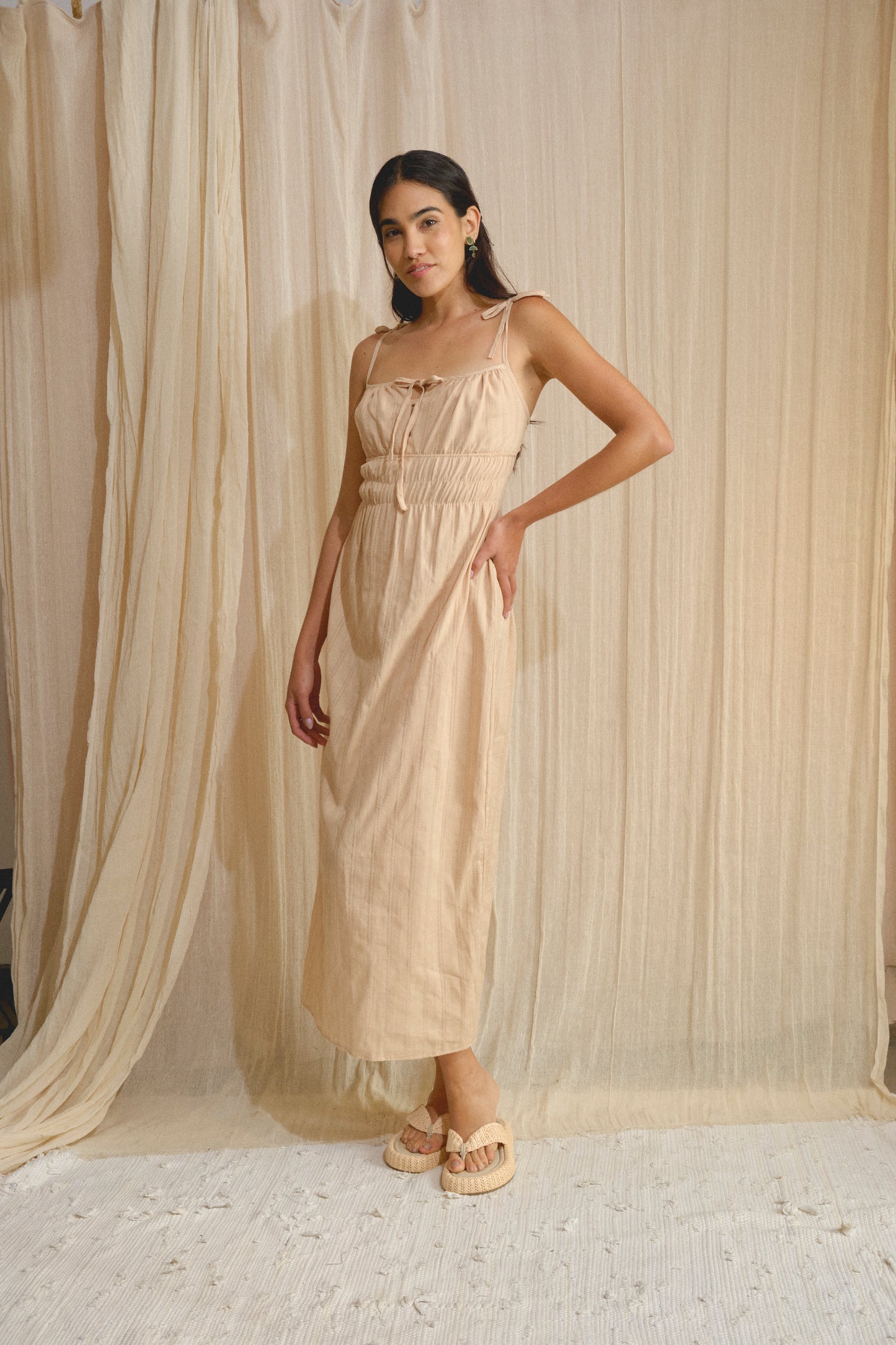 Kai Dress Beige
