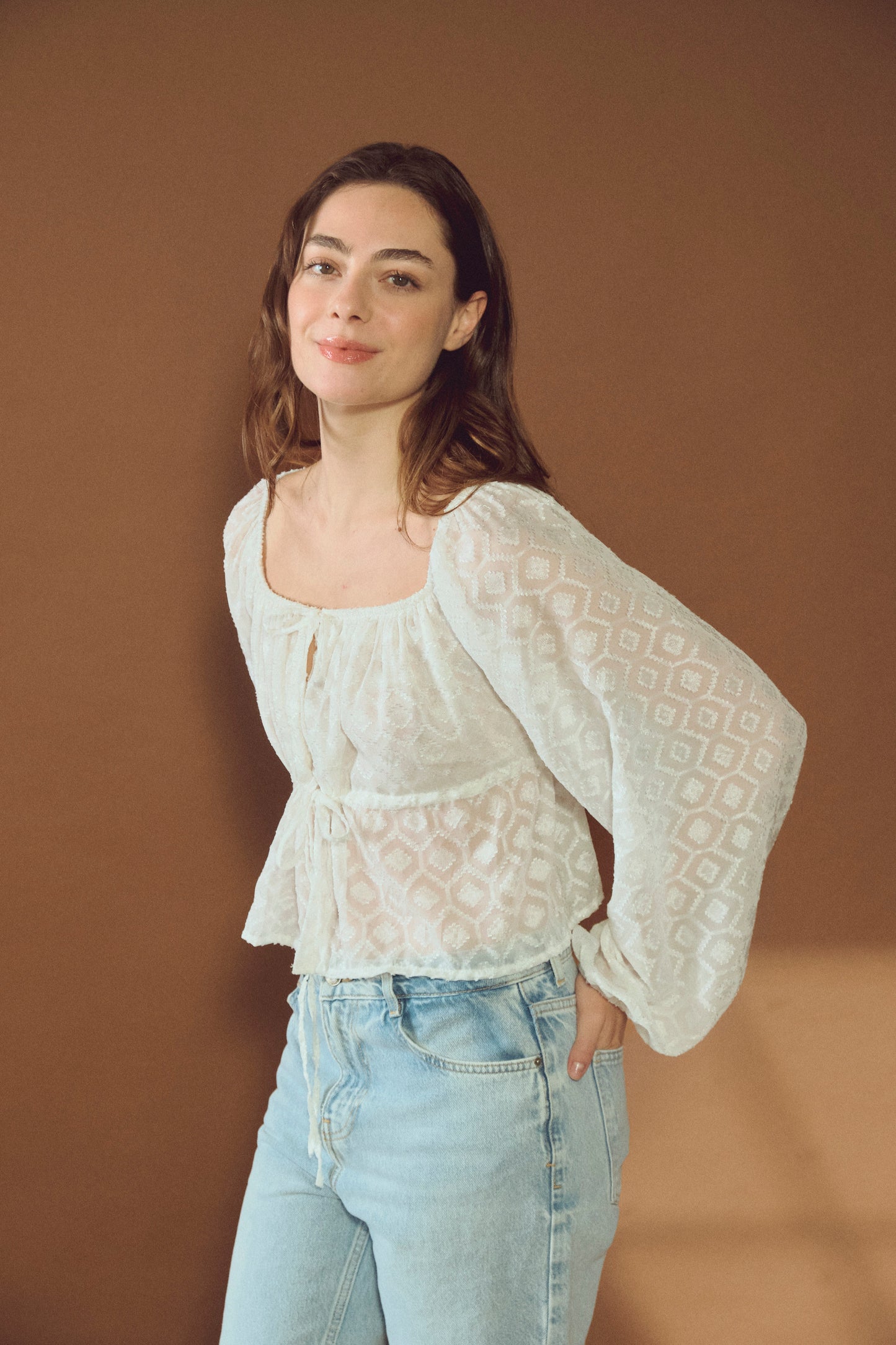 Belu Top White