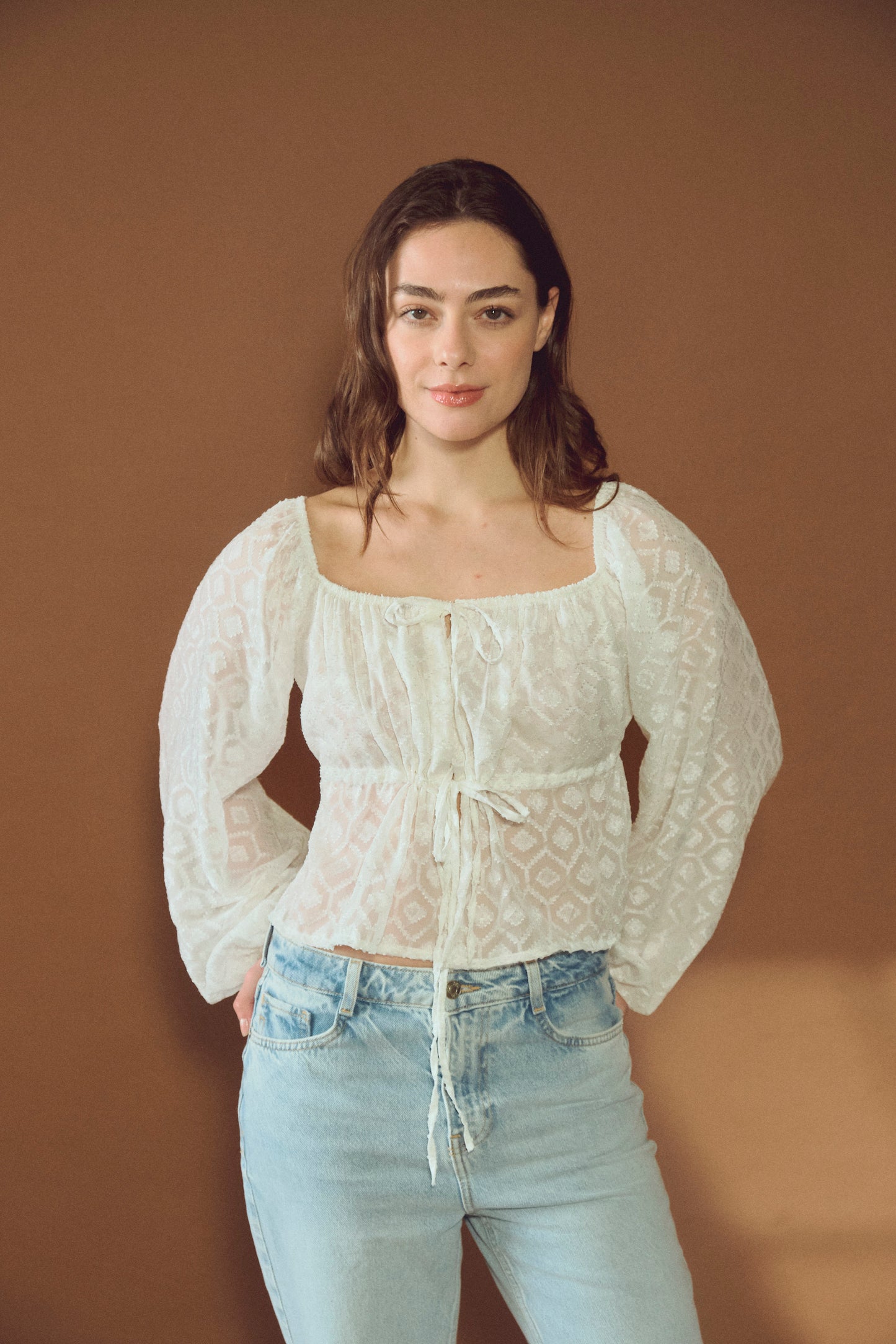 Belu Top White