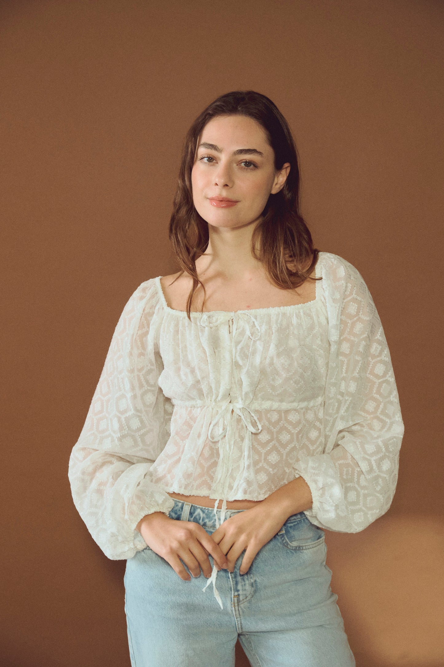 Belu Top White