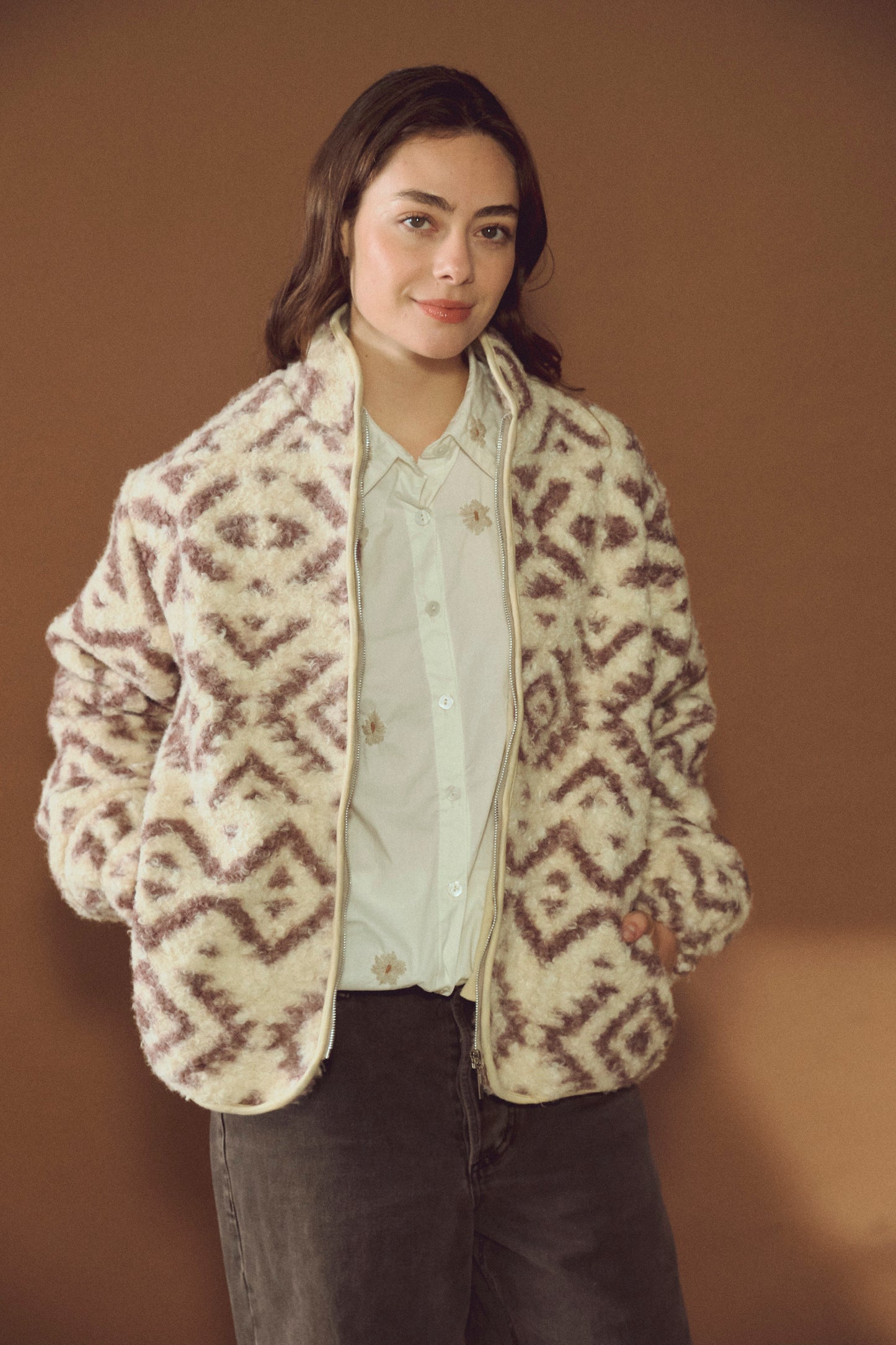 Crumble Teddy Jacket