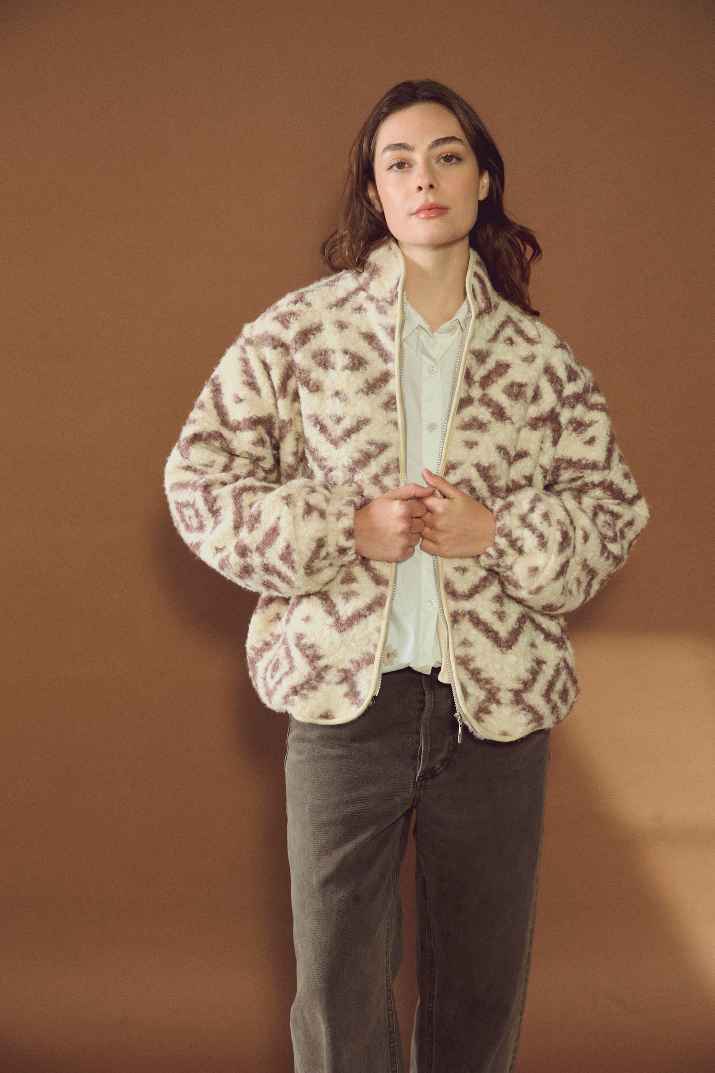 Crumble Teddy Jacket