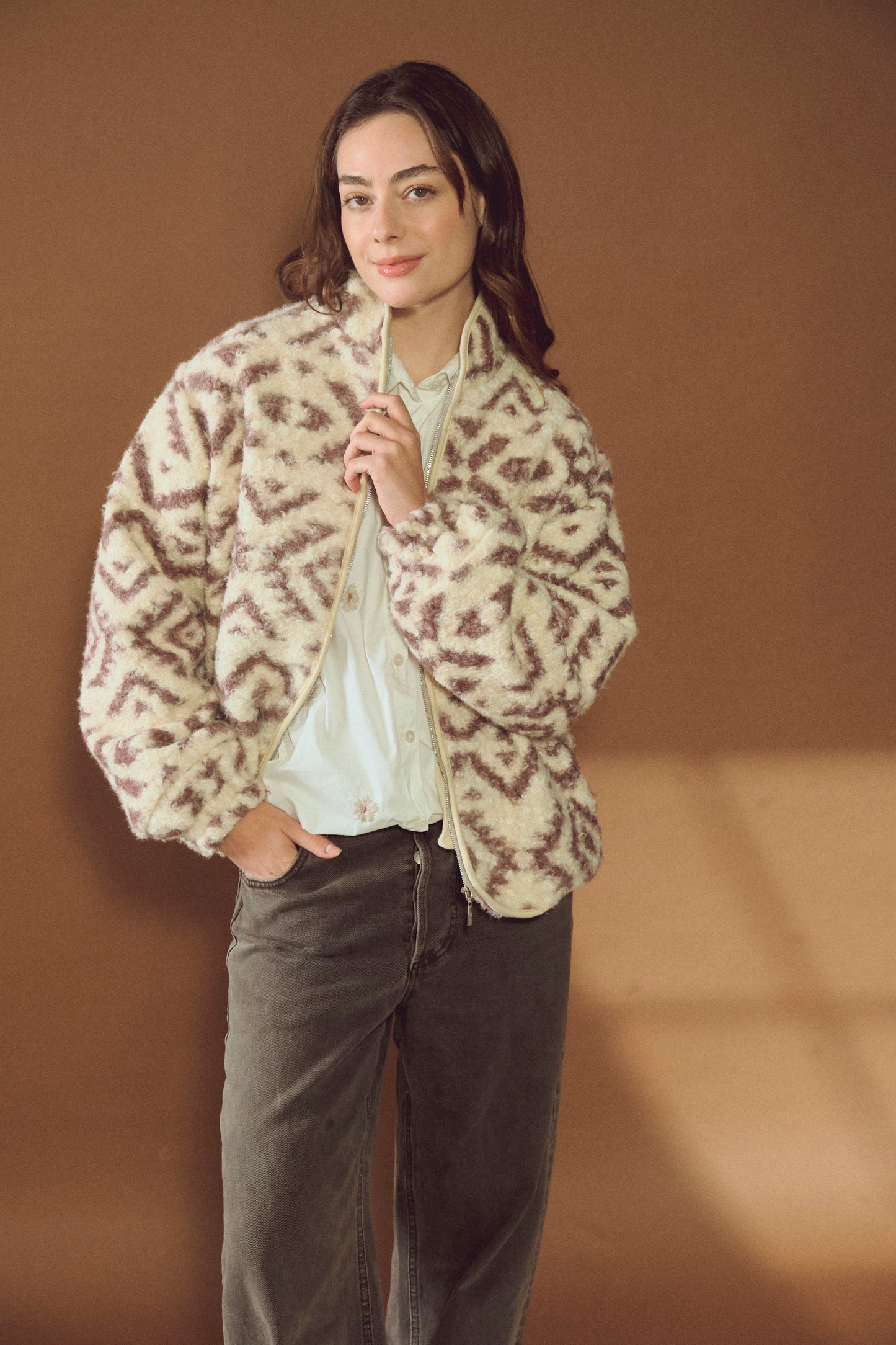 Crumble Teddy Jacket