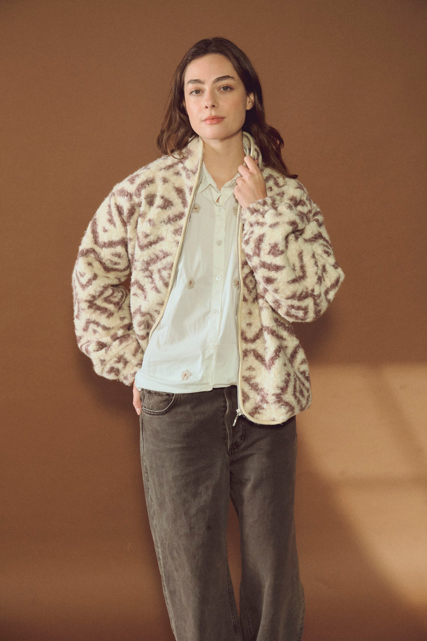Crumble Teddy Jacket