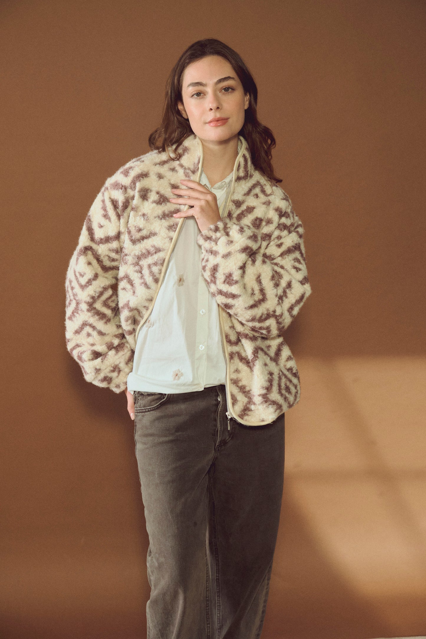 Crumble Teddy Jacket