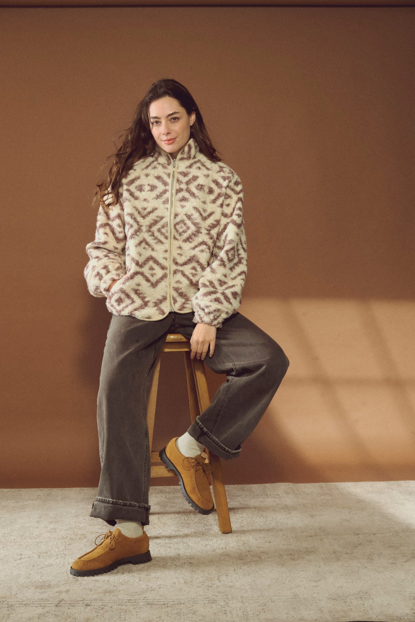 Crumble Teddy Jacket
