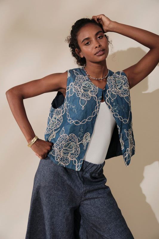 Kala Chaleco Blue