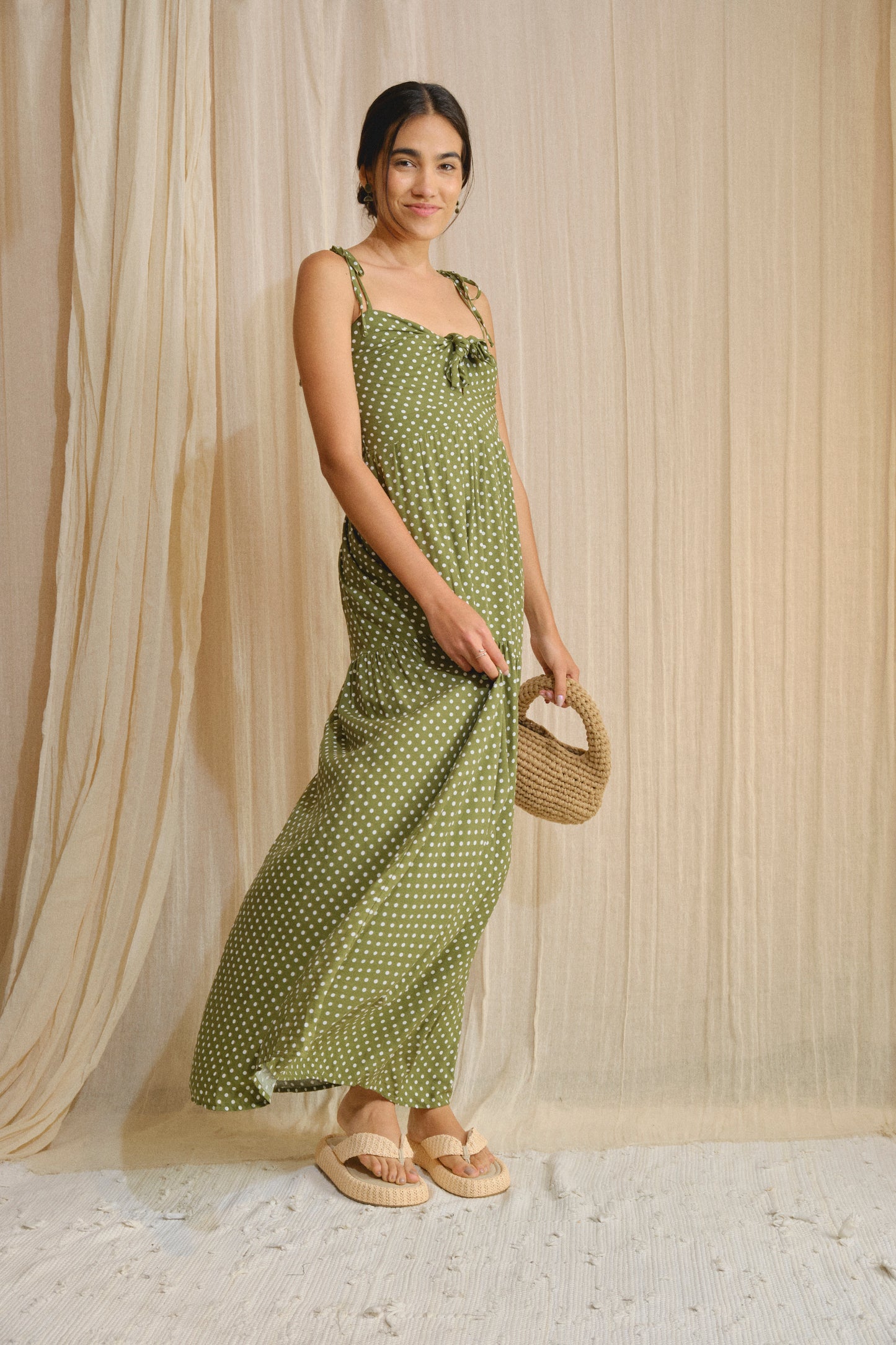 Loly Dress Green