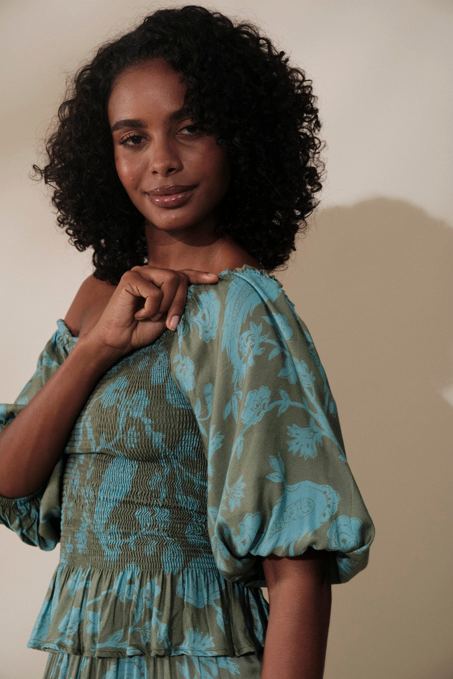 Kai Top Sage Blue