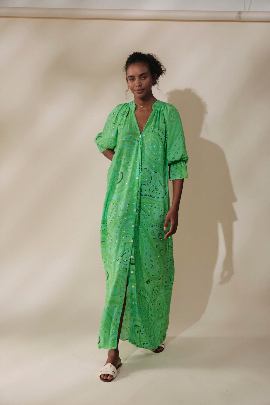 Aladina Dress Green