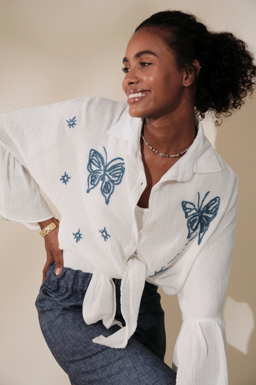 Rumba Shirt Hueso