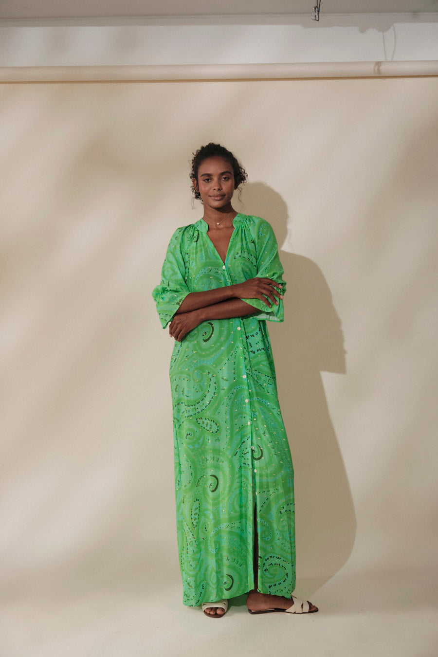 Aladina Dress Green
