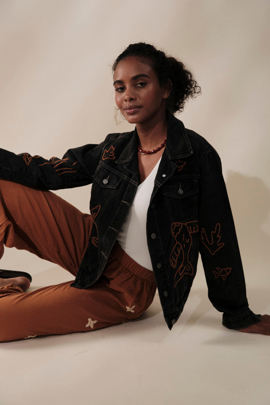 Koli Pant Brown