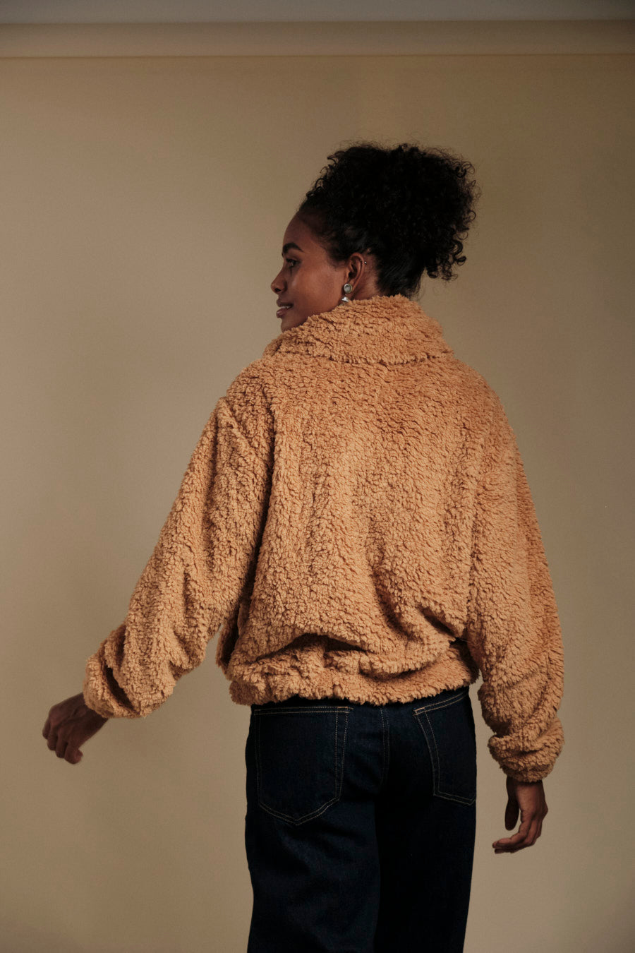 Teddy Jacket Camel
