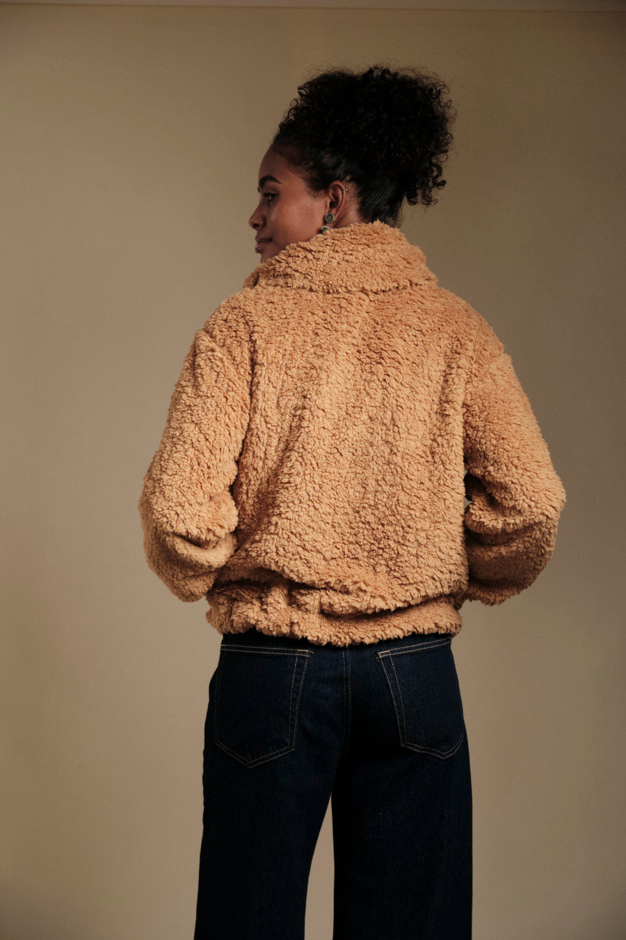 Teddy Jacket Camel