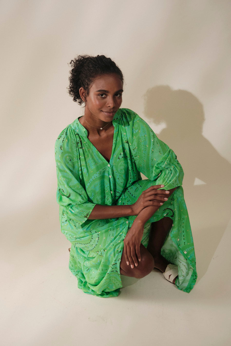 Aladina Dress Green