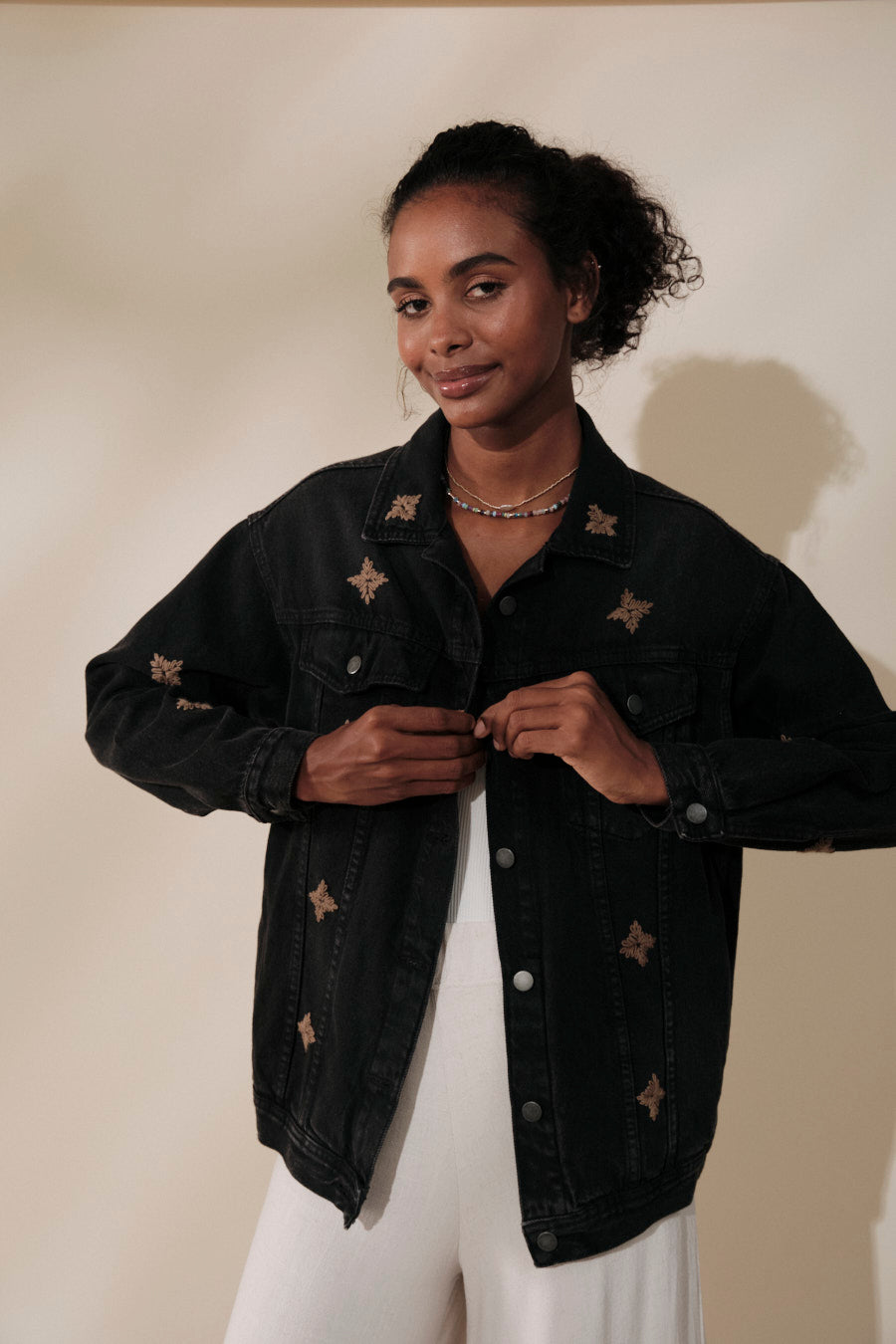 Denim Oversized Jacket