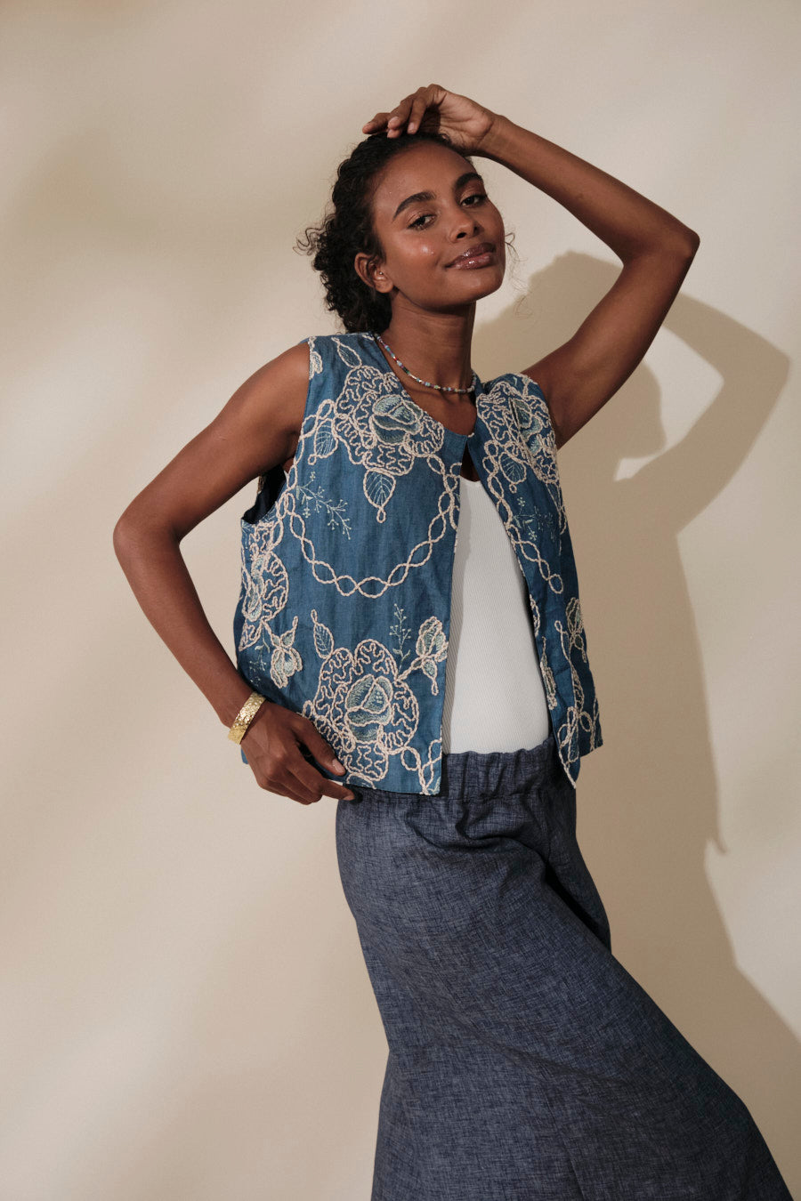 Kala Chaleco Blue