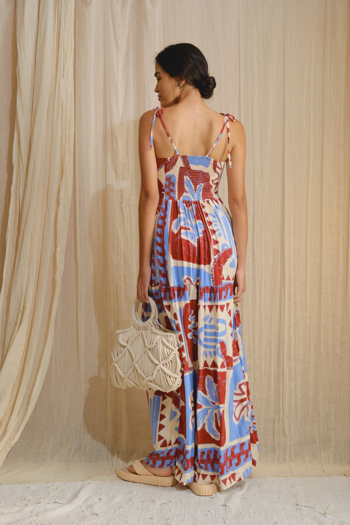 Loly Dress Red India