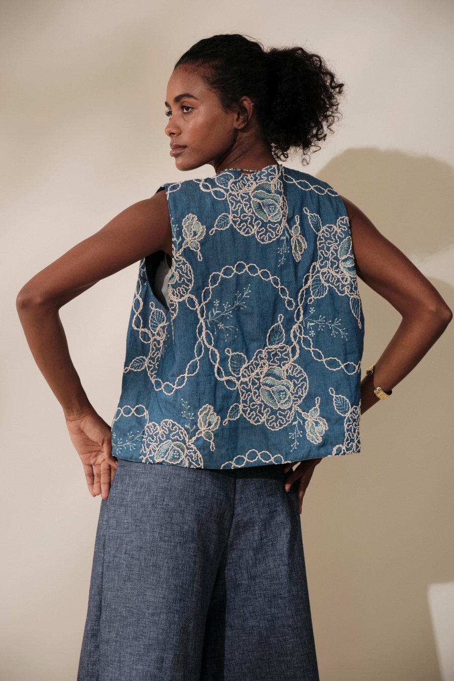 Kala Chaleco Blue