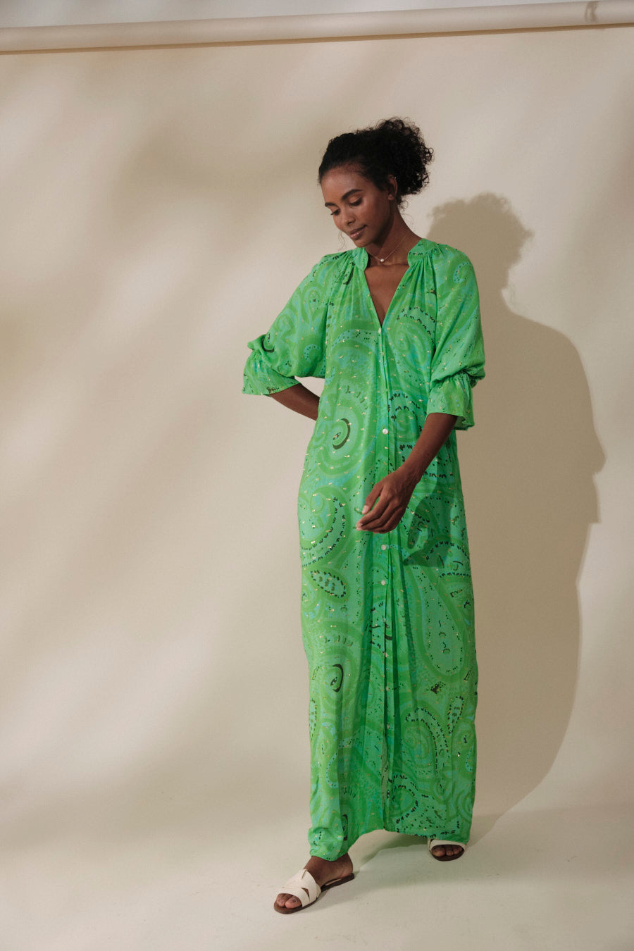 Aladina Dress Green