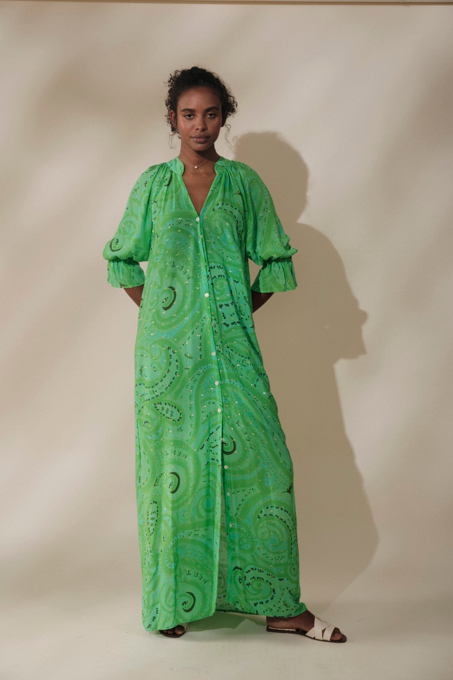 Aladina Dress Green