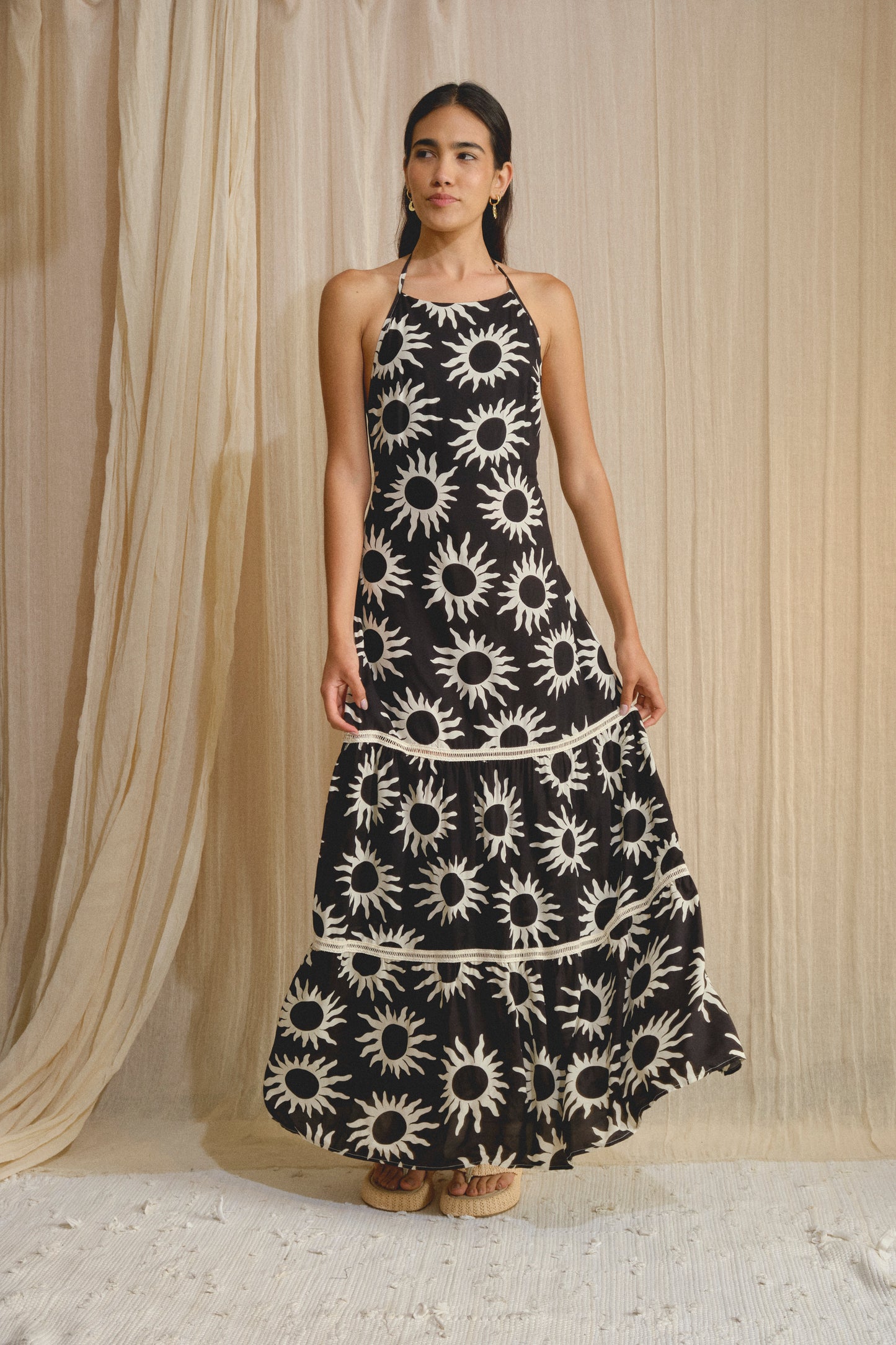 Moreli Dress Black Sun