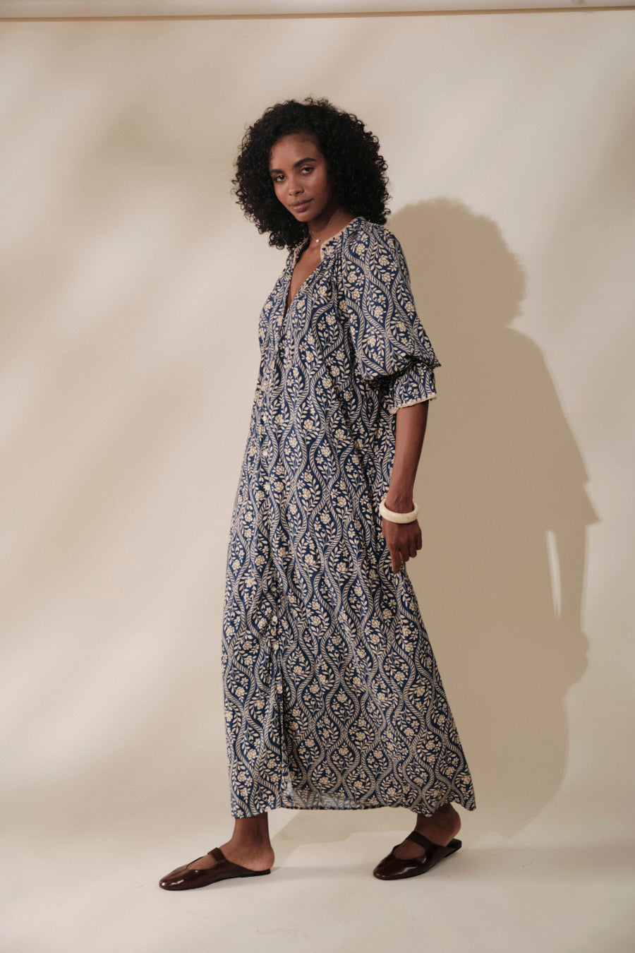 Aladina Dress India Blue
