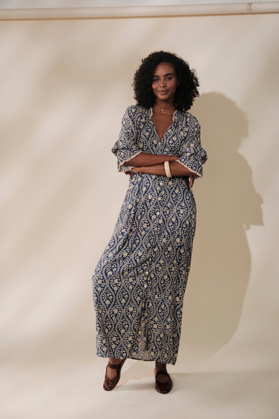Aladina Dress India Blue
