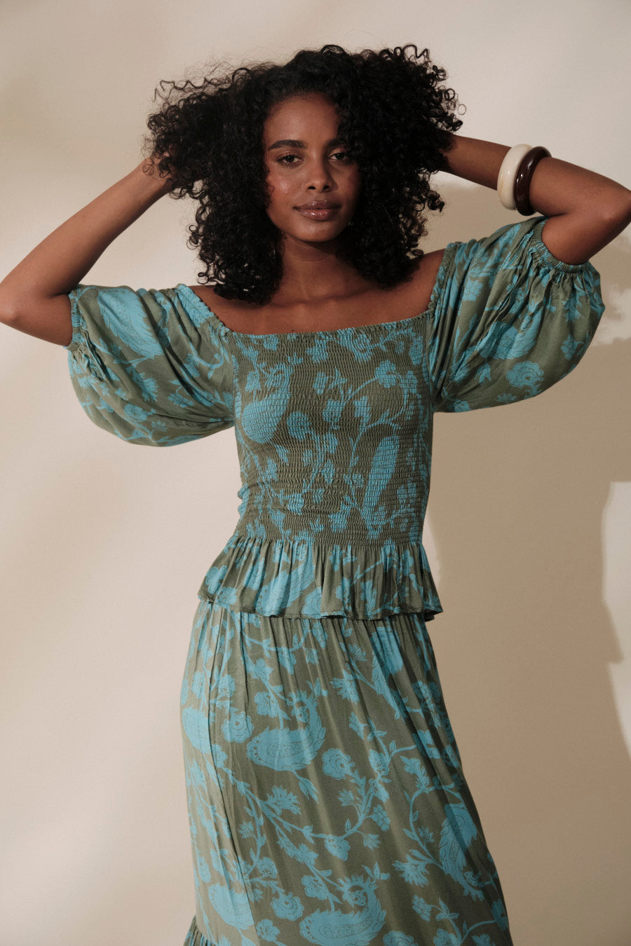 Kai Top Sage Blue