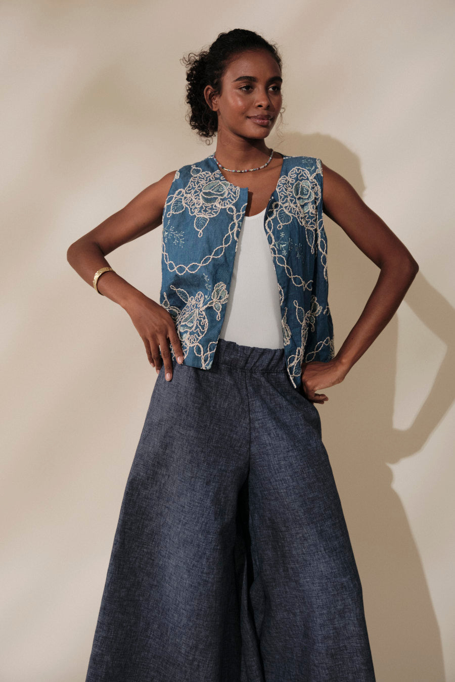 Kala Chaleco Blue