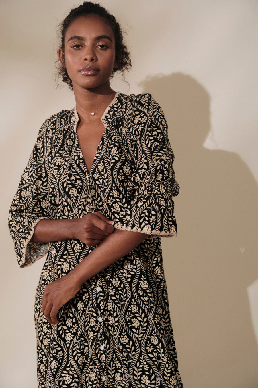 Aladina Dress India Black