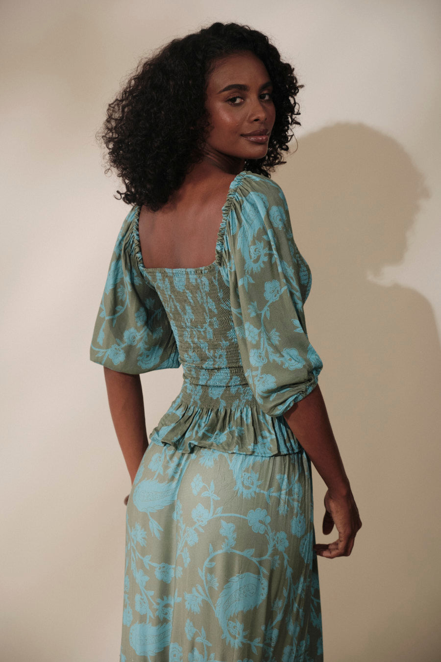 Kai Top Sage Blue