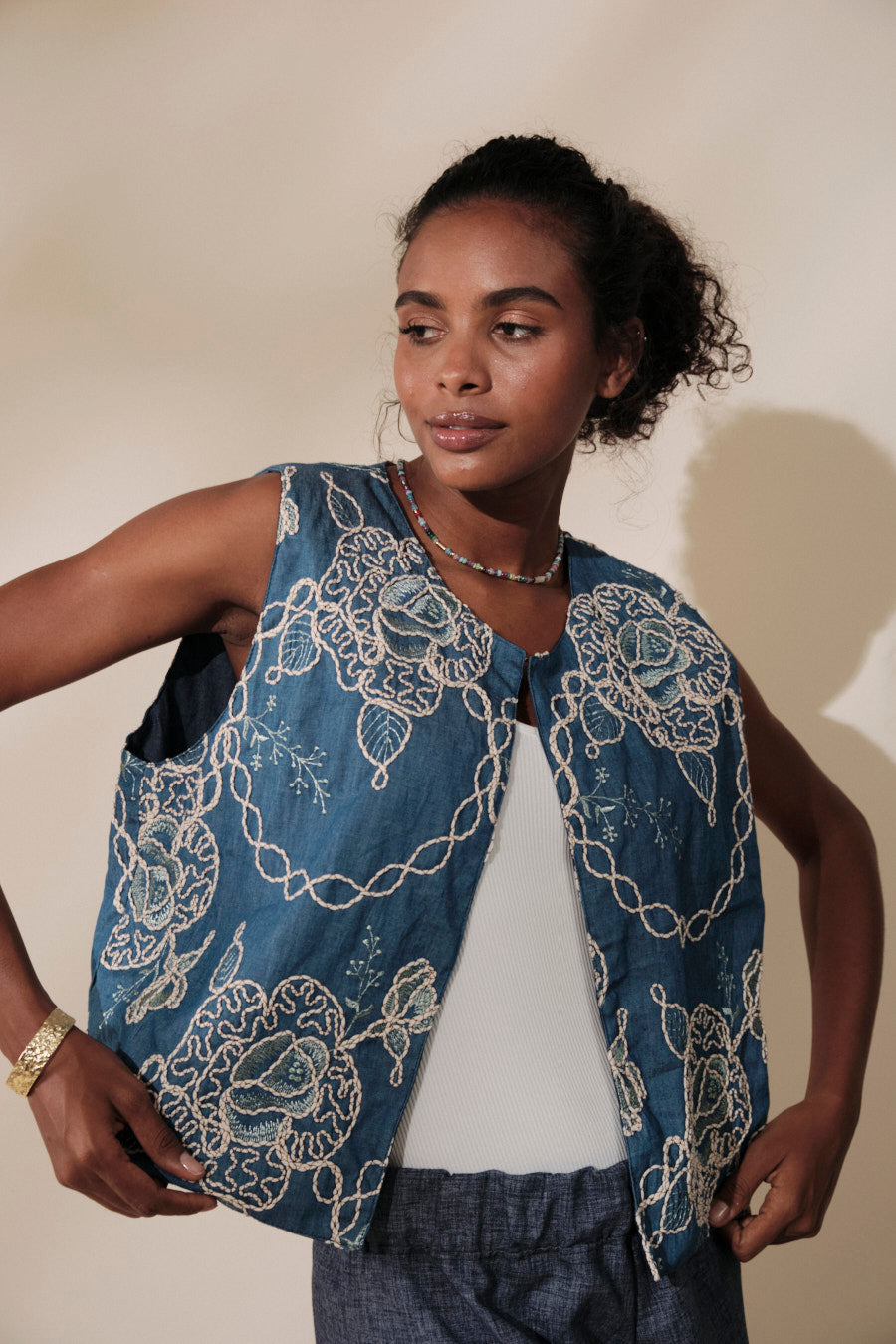 Kala Chaleco Blue