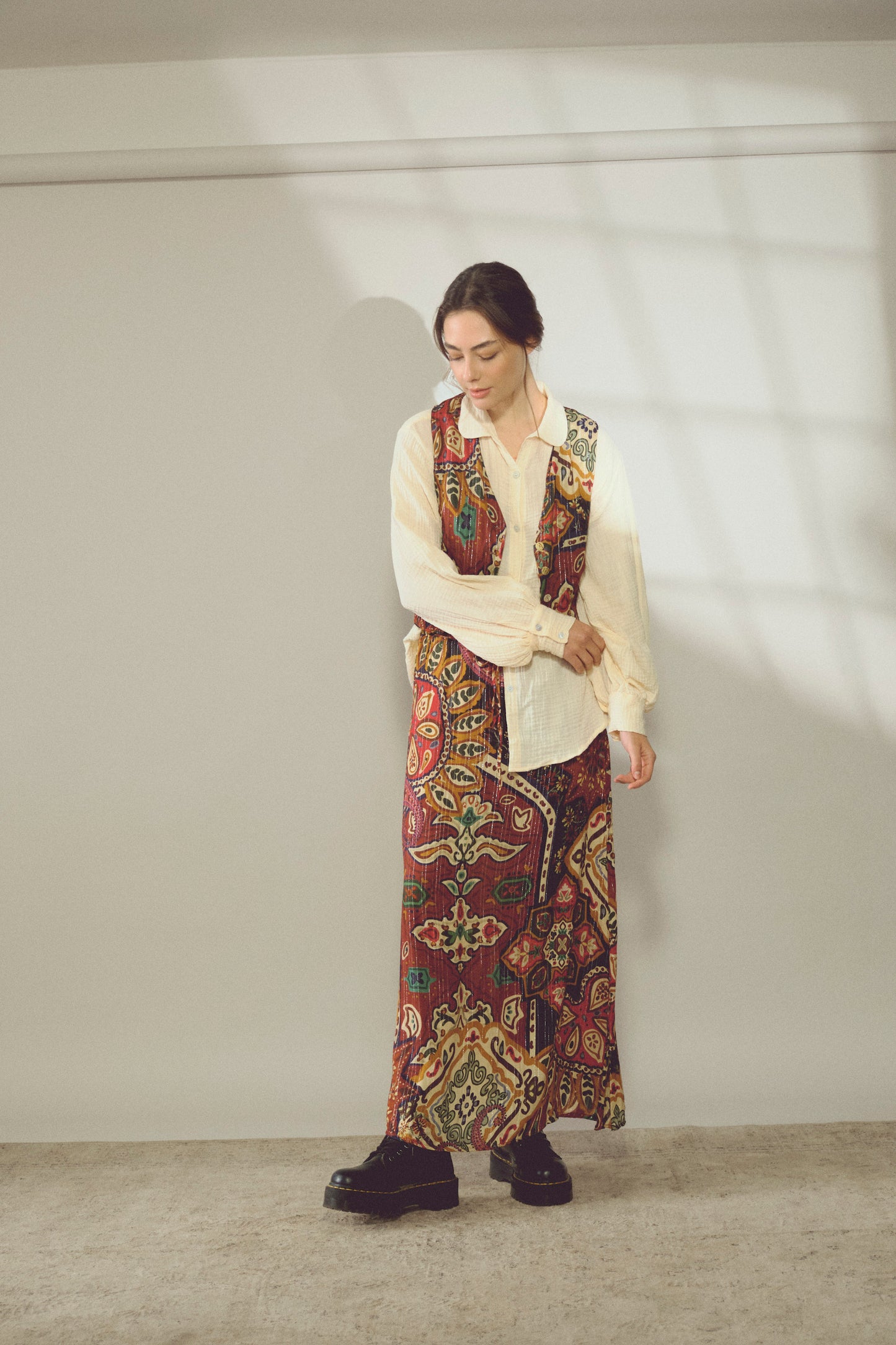 Sonnora Skirt India Red