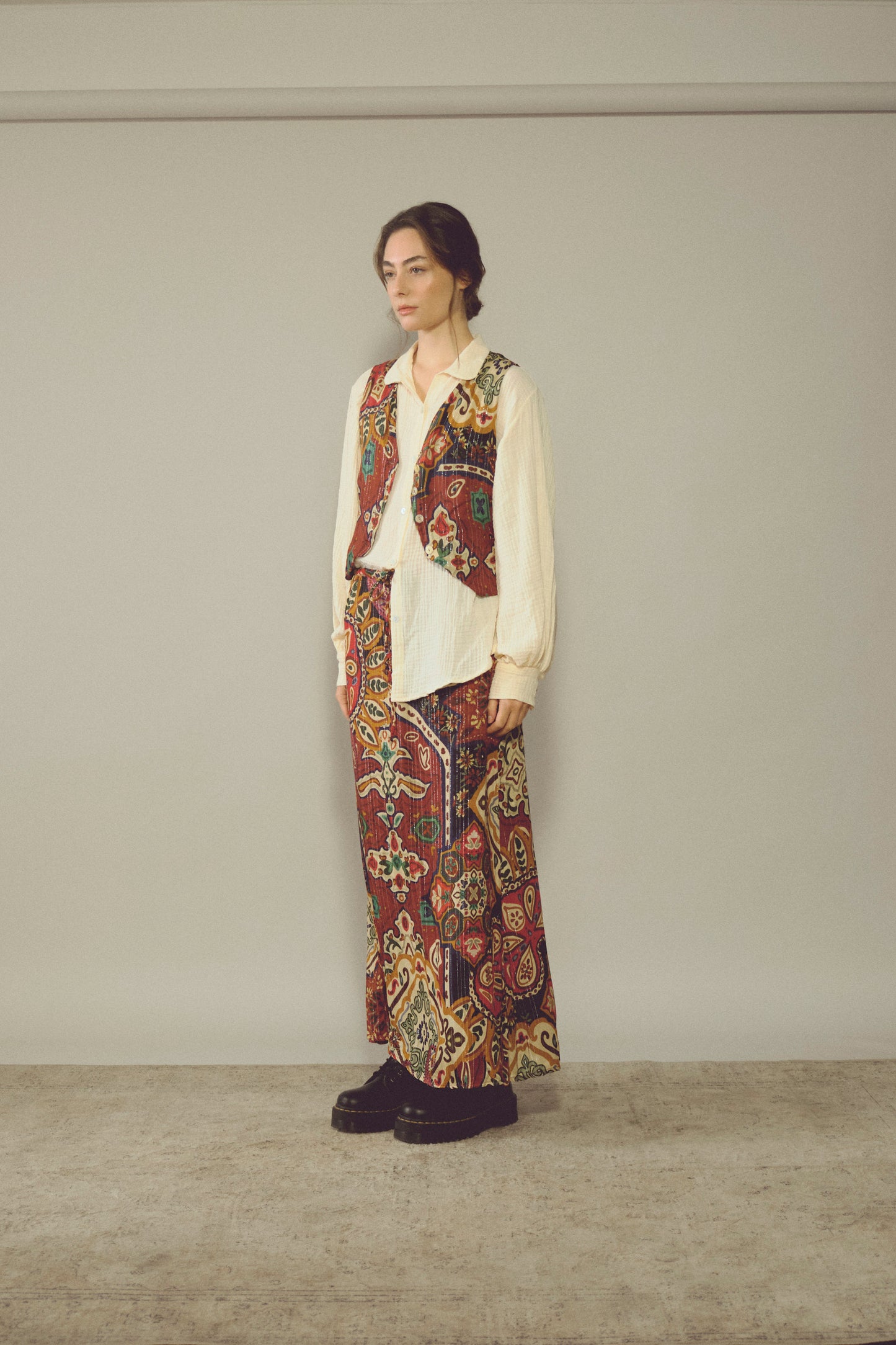 Sonnora Skirt India Red