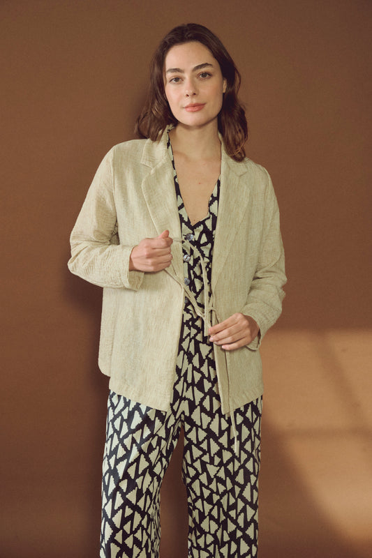 Mila Blazer Crepee