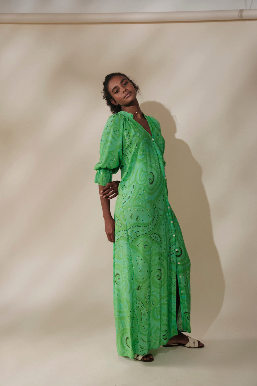 Aladina Dress Green