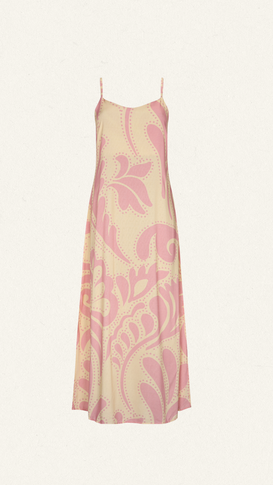LUAN DRESS ROSE