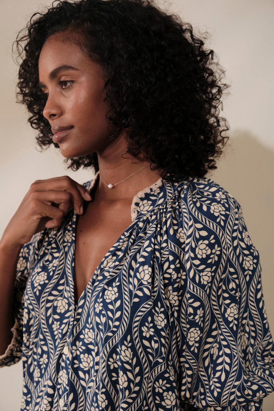 Aladina Dress India Blue